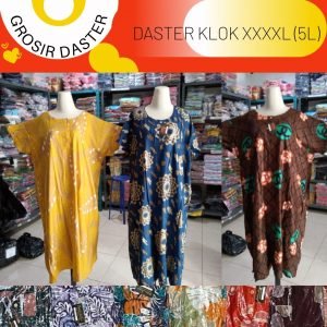 Grosir Daster Batik Katun Murah Bandung Daster Klok 5 L  